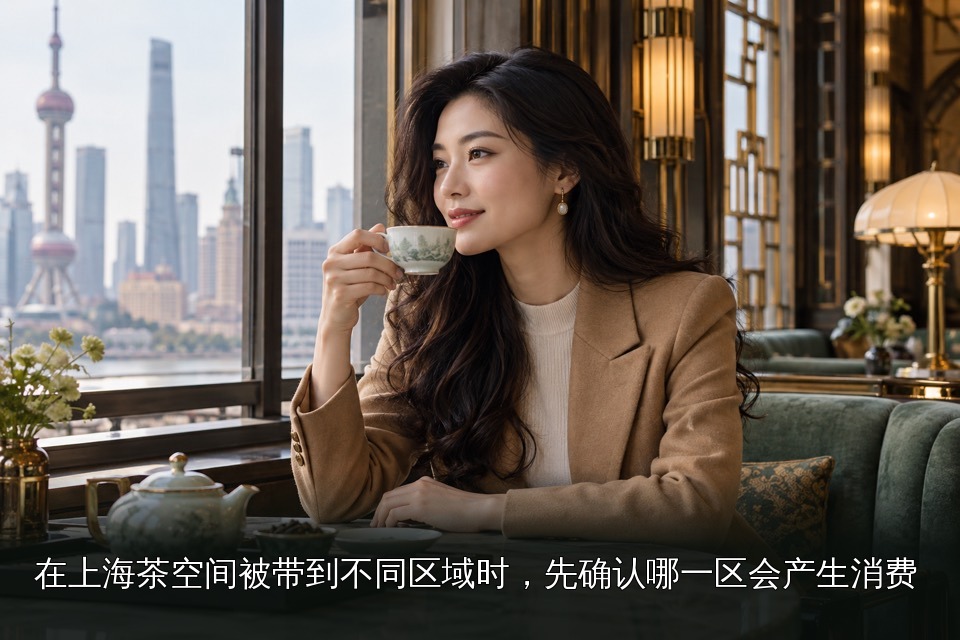 年轻女性品茶主题图｜上海·海派茶歇